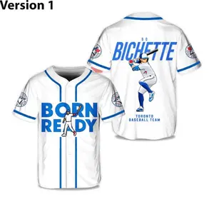 Baseball Team Jersey , Born Ready Baseball Jersey