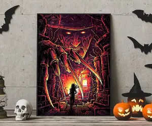 Freddy Krueger Poster, Halloween Poster