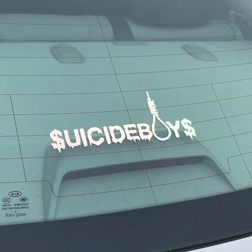 Suicideboys Car Windows Bumper Stickers And Decals,Tuning Vinyl Self Adhesive Glue Labels