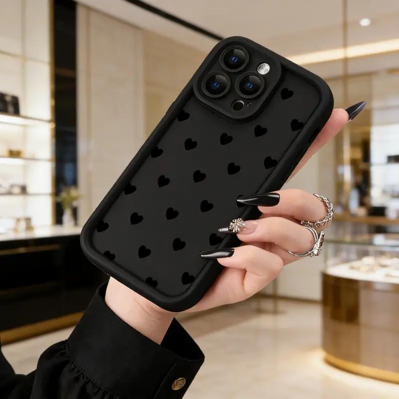 phone case iphone 15 hearts - TikTok Shop