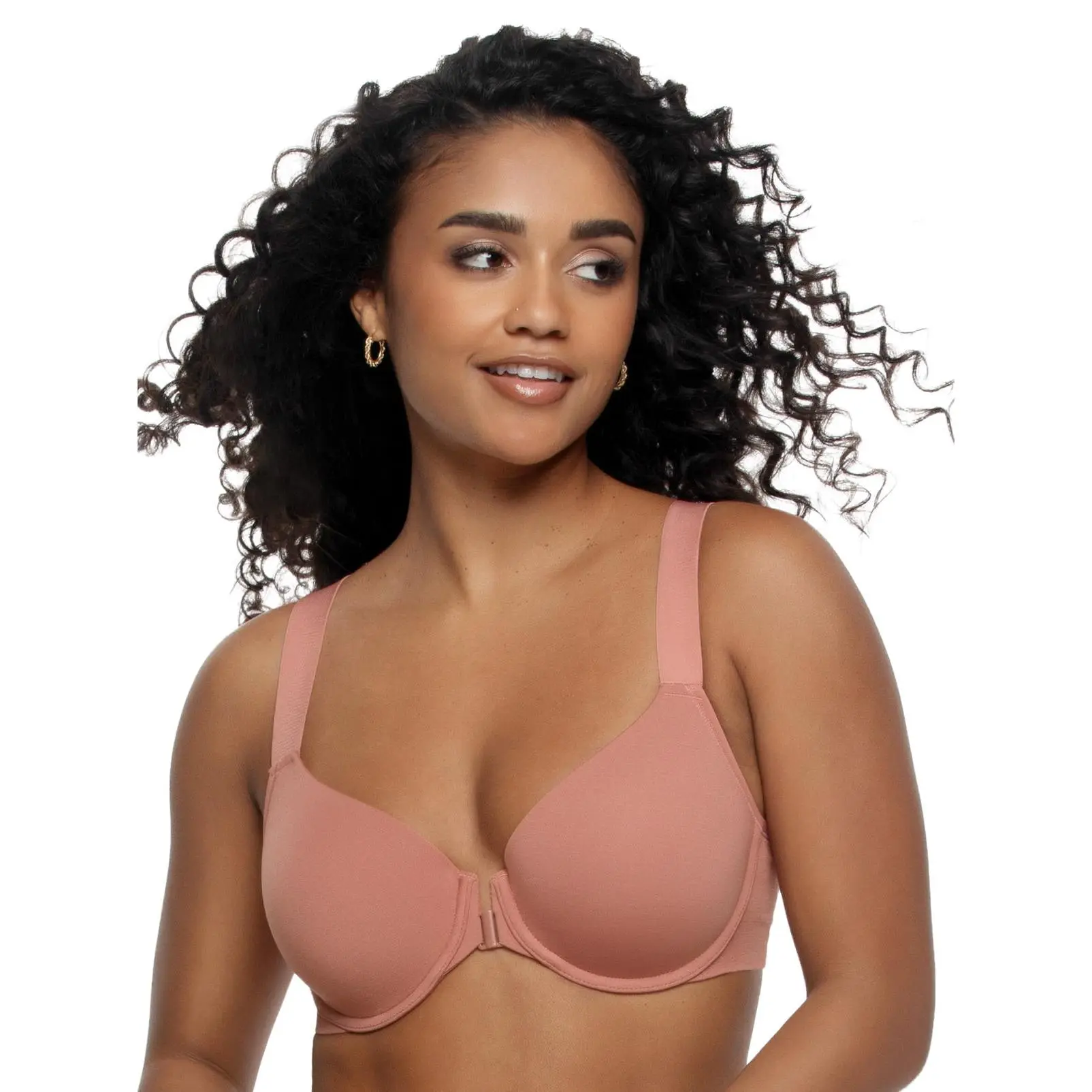 Utopia Front-Close Racerback T-Shirt Bra