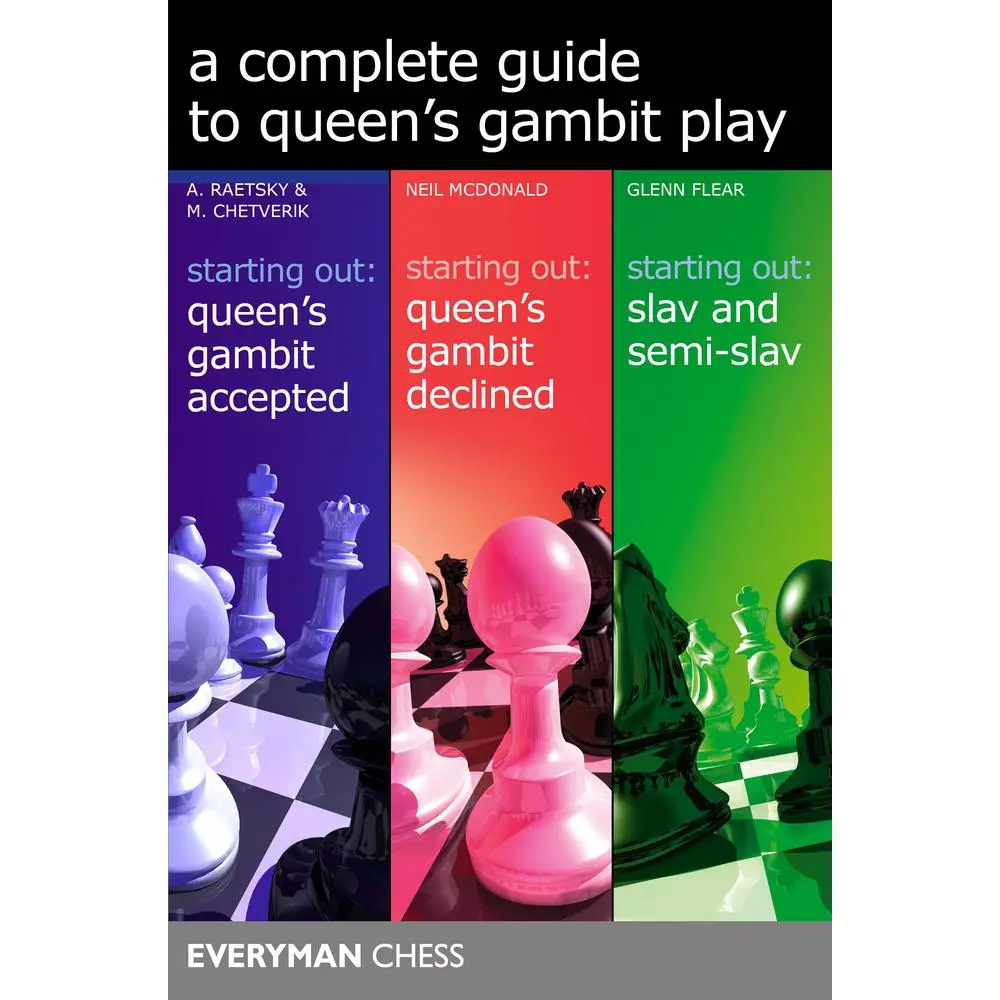USED Book - Complete Guide to Queen's Gambit Play by Raetsky, Alexander (Paperback) - english