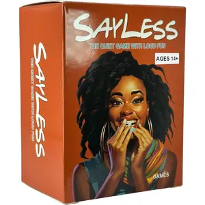 SayLess The  Family  Night Party Starter - -Style  Guessing Hood Charades  for Unstoppable Laughs & Bonding, Specifically Crafted for The Culture