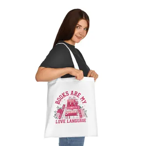 Books are my love language Tote bag