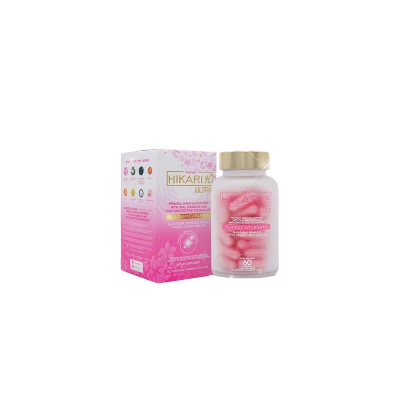 Hikari Premium Japan Glutathione – Antioxidant & Skin Support Supplement 60 Capsules