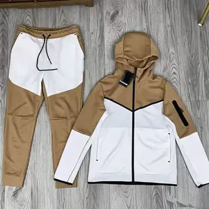 Versatile Windrunner Hooded Jacket for Couples–Breathable Sports Training Running Slim-Fit Top,Men's Trendy Casual Spring AndAutumnSportswear(reflective stripe),Two-piece HoodedSweat shirt Boutique Sportswear Set,SportswearSet,Sweatpant Hooded Sweatshirt