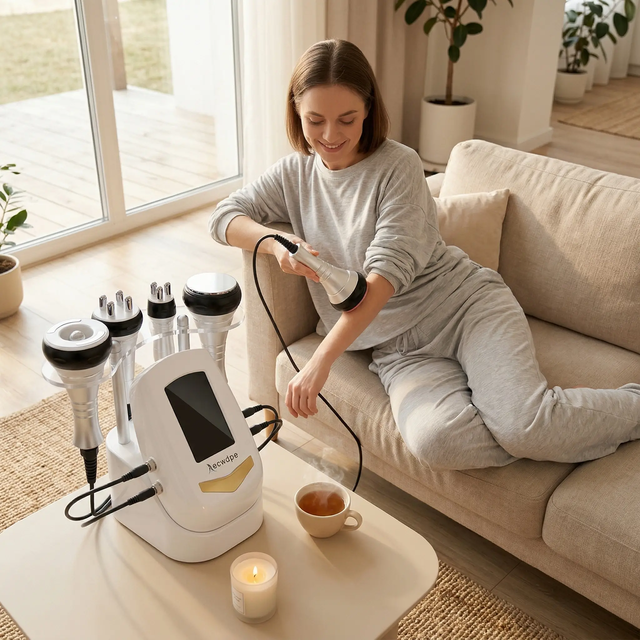 4-in-1 Body Massager, Multifunctional Body Massage Machine, Professional Body Care Machine for Home and Spa Use
