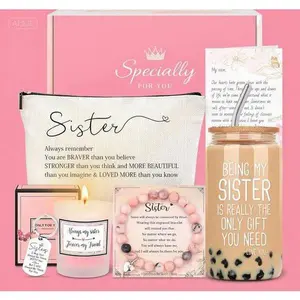 Thoughtful Sister Gift Ideas - Birthday & Christmas Presents for Her - Unique Personalized Keepsakes - Heartfelt Sentimental Tokens - Reusable Elegant Present for Women