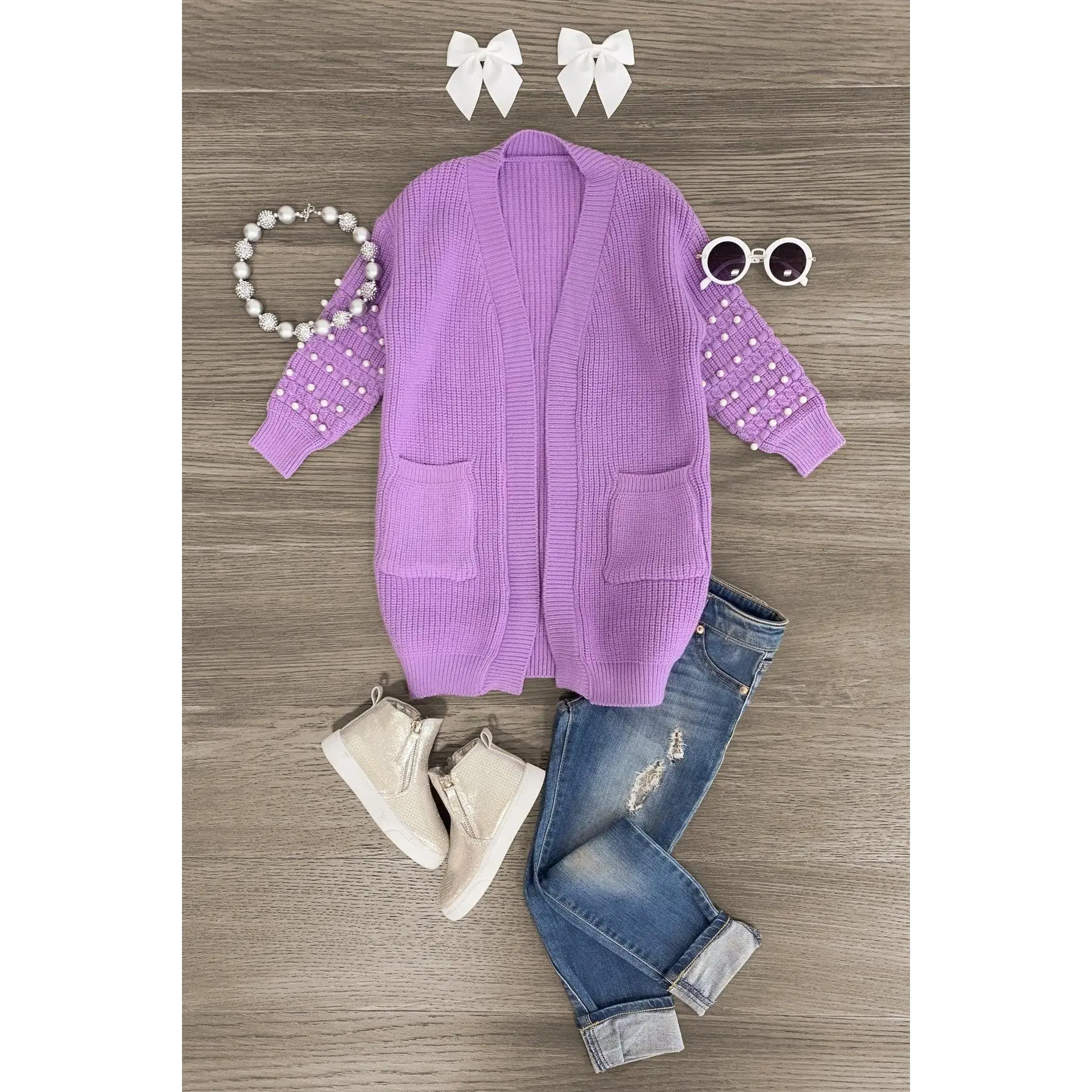 Pearl Cardigan Sweater