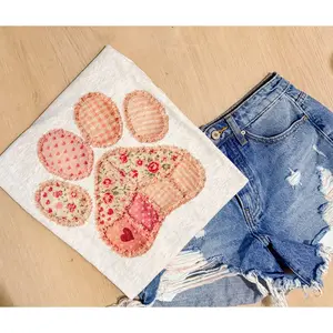 Patch Paw Graphic Top