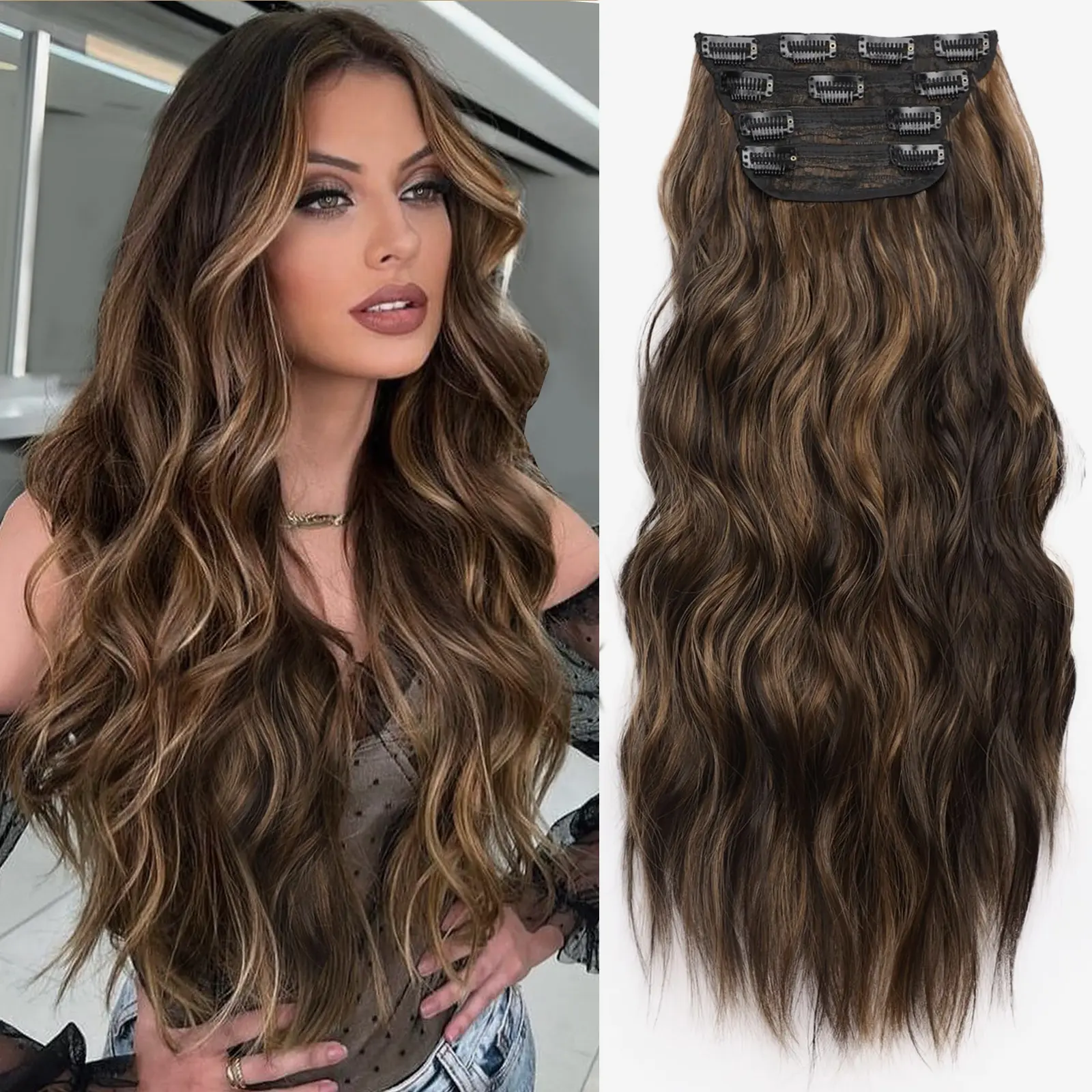 Balayage Dark Brown to Chestnut