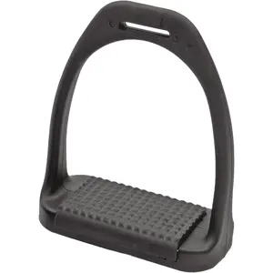 Shires Lightweight Composite Stirrups with Interchangeable Rubber and Metal Treads - 4.5 Inch