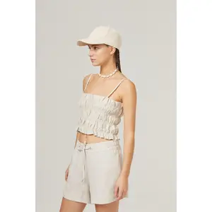 Iris Linen Shorts - Natural, Comfortable Fit, Versatile Style, Ideal for Everyday Wear