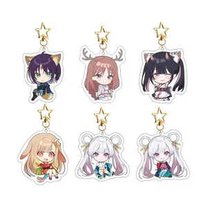Cosmic Princess Kaguya Acrylic Keychain | Yachiyo Runami Iroha Sakayori | Anime Bag Charm Gift