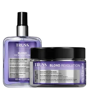 TRUSS BLOND REVOLUTION NET BLOND MASK & IMPASSABLE FINISHER BUNDLE