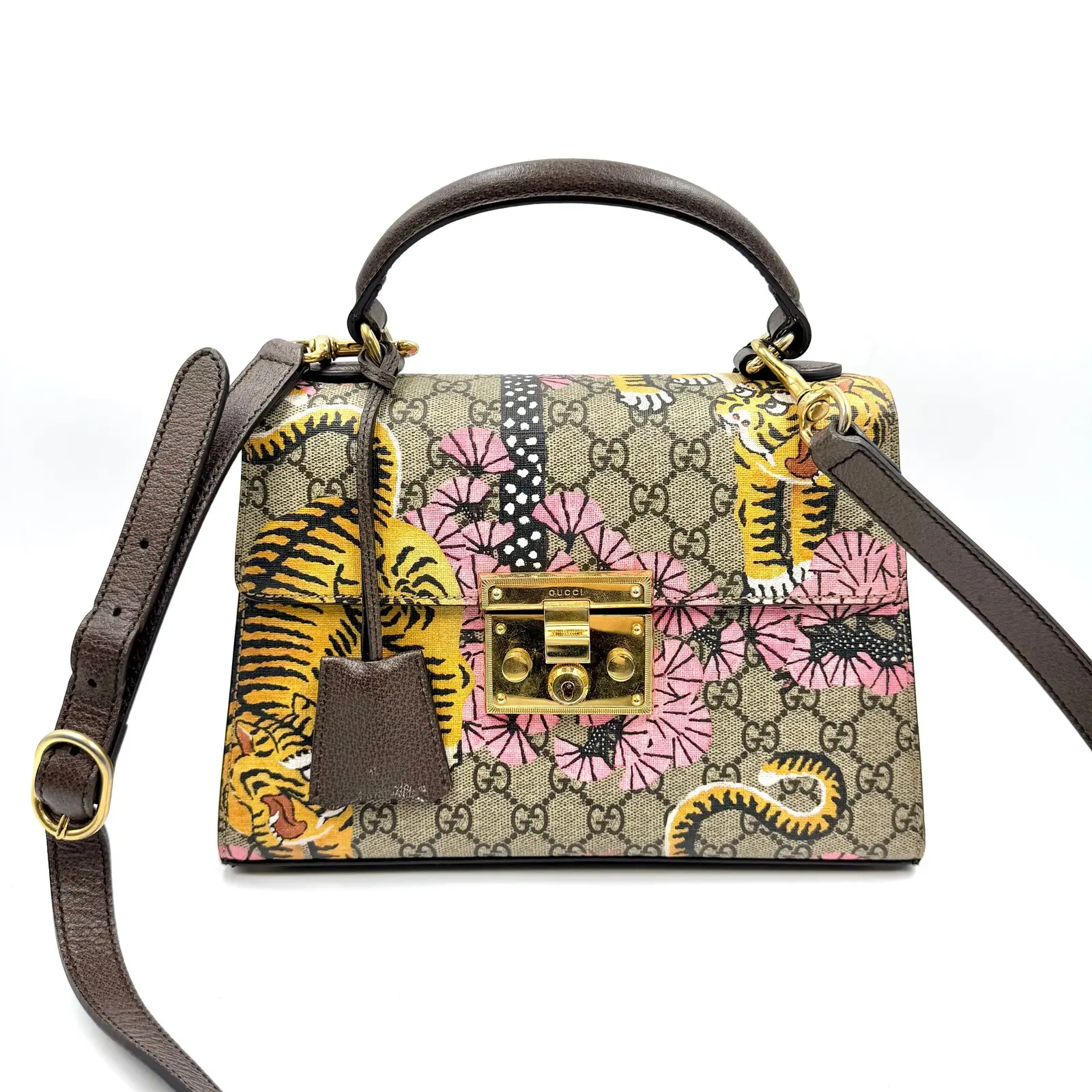 Pre-owned GUCCI AS SHOWN Clutches & Wristlets HZ 2090 Padlock handbag 26.03.11