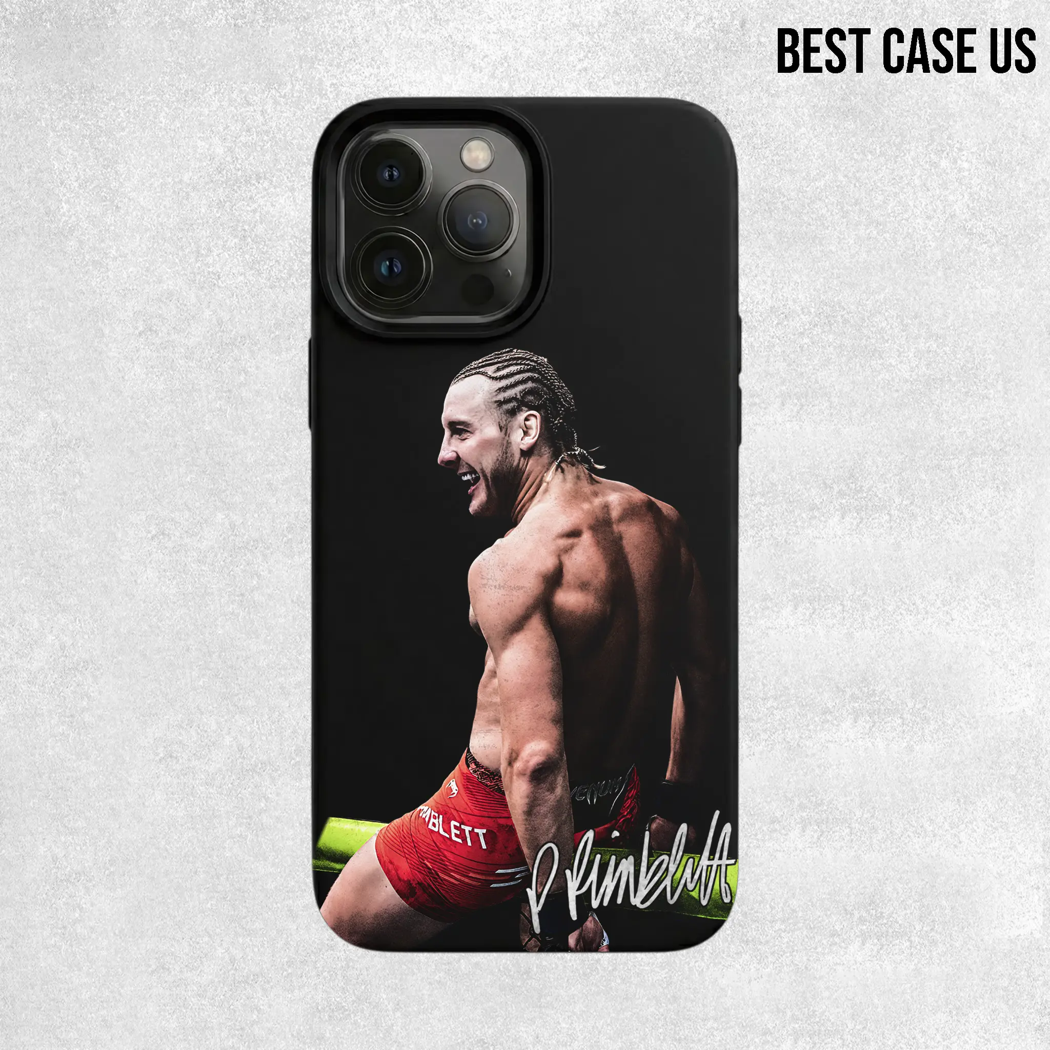 UFC 329 "The Baddy" Paddy Pimblett MMA Phone Case for iPhone 17 16 15 14 13 12 11 Pro Max | UFC Fighter Sports Fan Gift Cover