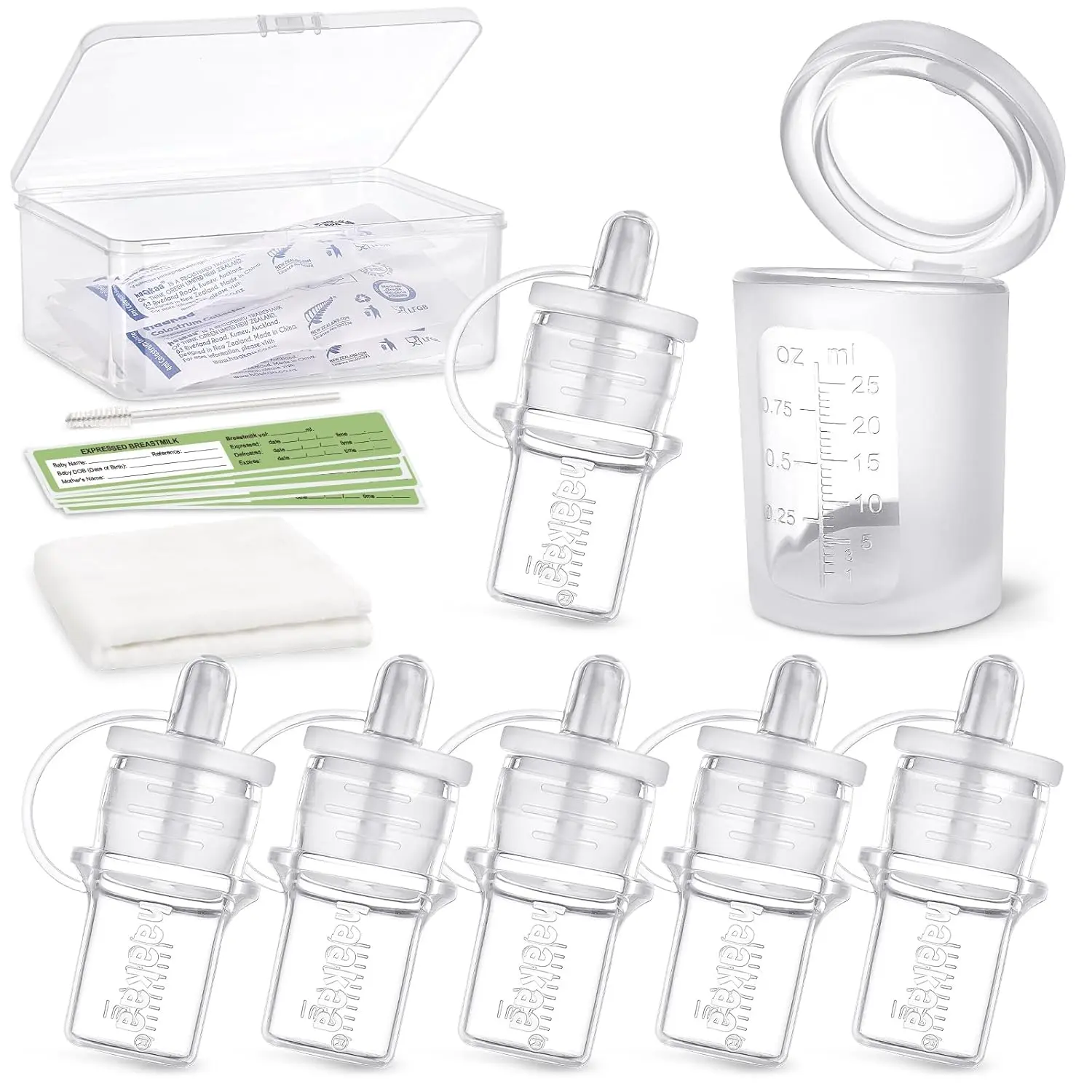 6 Count (Pack of 1)-2ml + Feeding Cup