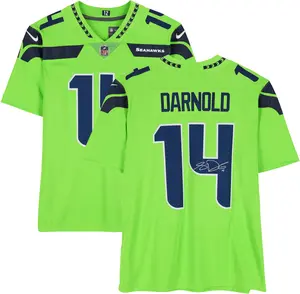 Sam Darnold Seattle Seahawks Autographed Nike Green Limited Jersey - Fanatics Authentic Certified