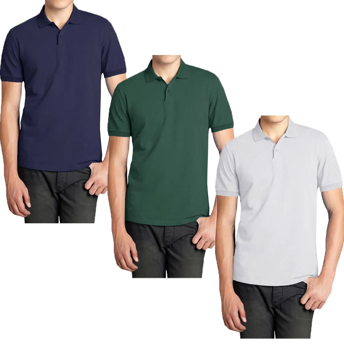 Navy-Hunter Green-White