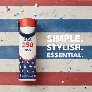 USA 250 Limited Tumbler Water Bottle Insulated Mug  Drinkware Leak Proof Spill Proof  Stainless
