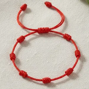 7 Knot Lucky Bracelet - Handcrafted