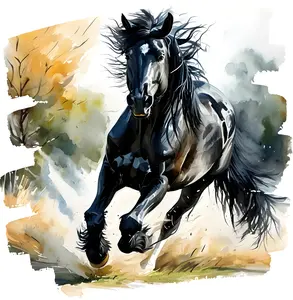 DTF Transfer – Horse Running Multi Sizes AN-HOR002