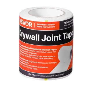 Father's Day Gift VEVOR 12 Rolls 98.43 ft x 5.91 inch Self-Adhesive Fiberglass Drywall Mesh Tape White