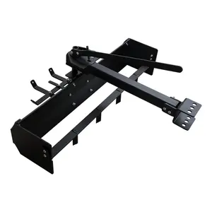 Garvee Heavy Duty 42" Tow Behind Box Scraper Attachment – Carbon Steel Blade with Adjustable 30° Angle – Global Hitch for Lawn Tractor, ATV, UTV – Ideal for Grading, Leveling, Driveway, Gravel Maintenance, Yard, Garden