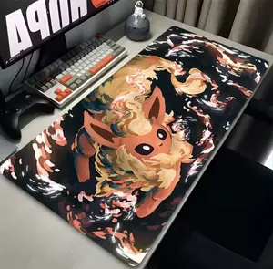 Flareon EEeveee Game Table Playmat Card CCG Pad Mousepad