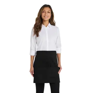 Half Bistro Apron with Stain Release