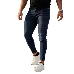 GINGTTO Men's Skinny Jeans Stretch Ripped Tapered Leg