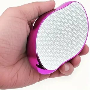 1 Men's and Women's Crystal Hair Wipe - Painless Exfoliation, Reusable and Waterproof Hair Removal Tool, Blue/Pink/Gold Beige, for Smooth Back, Arms, Legs, Hair Remover, Hair Removal Product