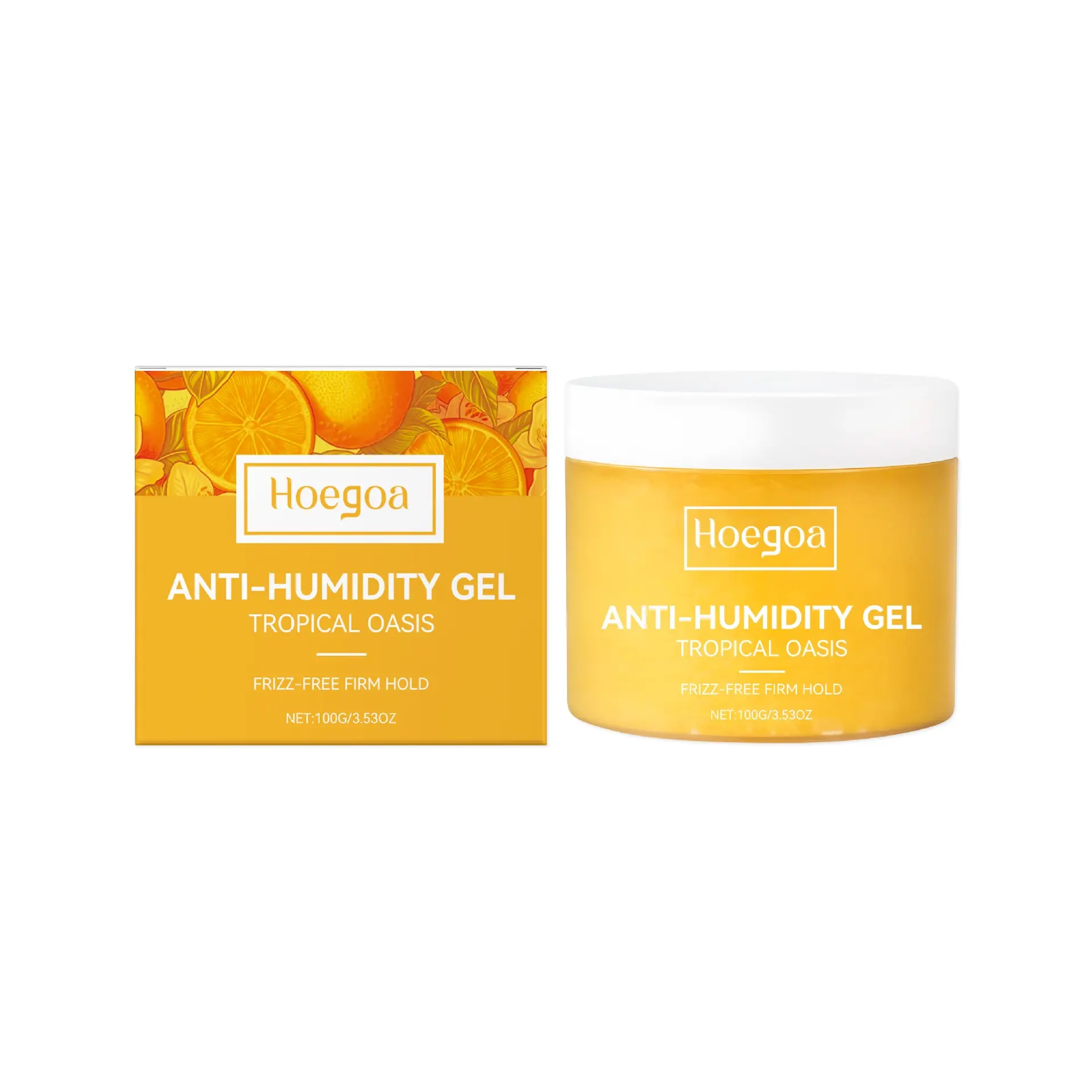 Anti-Humidity Frizz Fighting Strong Hold Hair Gel | For All Hair Types Curly, Coils and Wavy Hair - Alcohol Free - MICHE Beauty