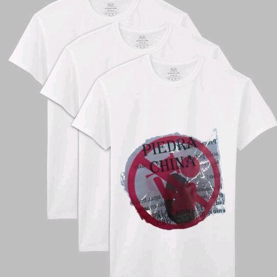 Roch Jamaïcain Stone Men's T-Shirt - Fitted Boho Tee with Iconic "Roch" Text, Comfortable Fit for Everyday Wear - Stylish, Tops