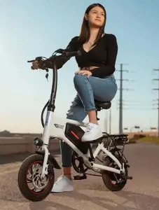 GlareWheel 12'' Foldable Electric Bike Urban Fashion X5