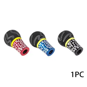 Gear Shift Knob Graffiti Aluminum Suede Manual Transmission Stick Shifter Lever Universal Car Interior Refit Tools Handle Knob Car Accessories Auto