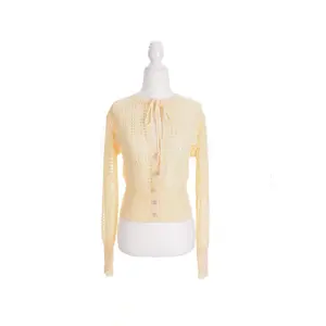 Knitted Buttoned Cardigan