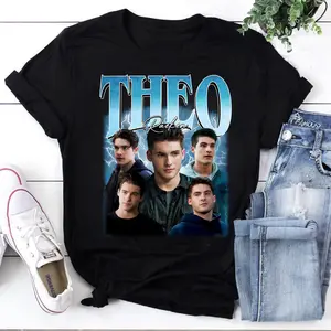 Theo Raeken Vintage T-Shirt, Retro 90s Teen Wolf Fan Shirt, Y2K Streetwear Top, Cult TV Series Merch Gift, Theo Raeken Fans Shirt