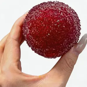 Textured Waxberry Maltose Squishy, Slow-Rising Stress Relief Toy, Squishies, Fidgets Squishies