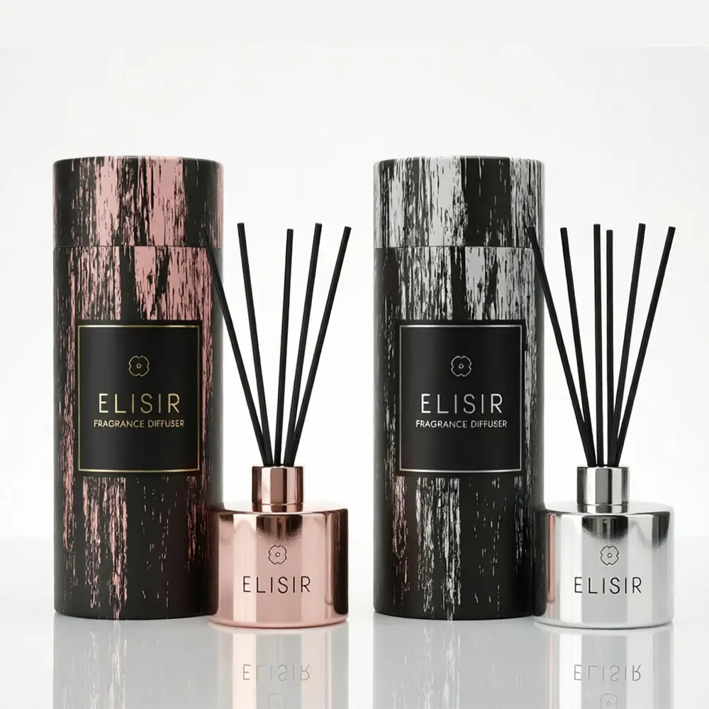 Lemon, Black Currant, Spearmint, Grapefruit, Lavender, Rosemary, Musk; Room Diffuser; Luxury Home Fragrance Decor; Comes with Bamboo Sticks; Long-Lasting, Fresh Scent; Aromatherapy Essential Oils; Air Freshener; Deodorizer; Living Room Fragrance