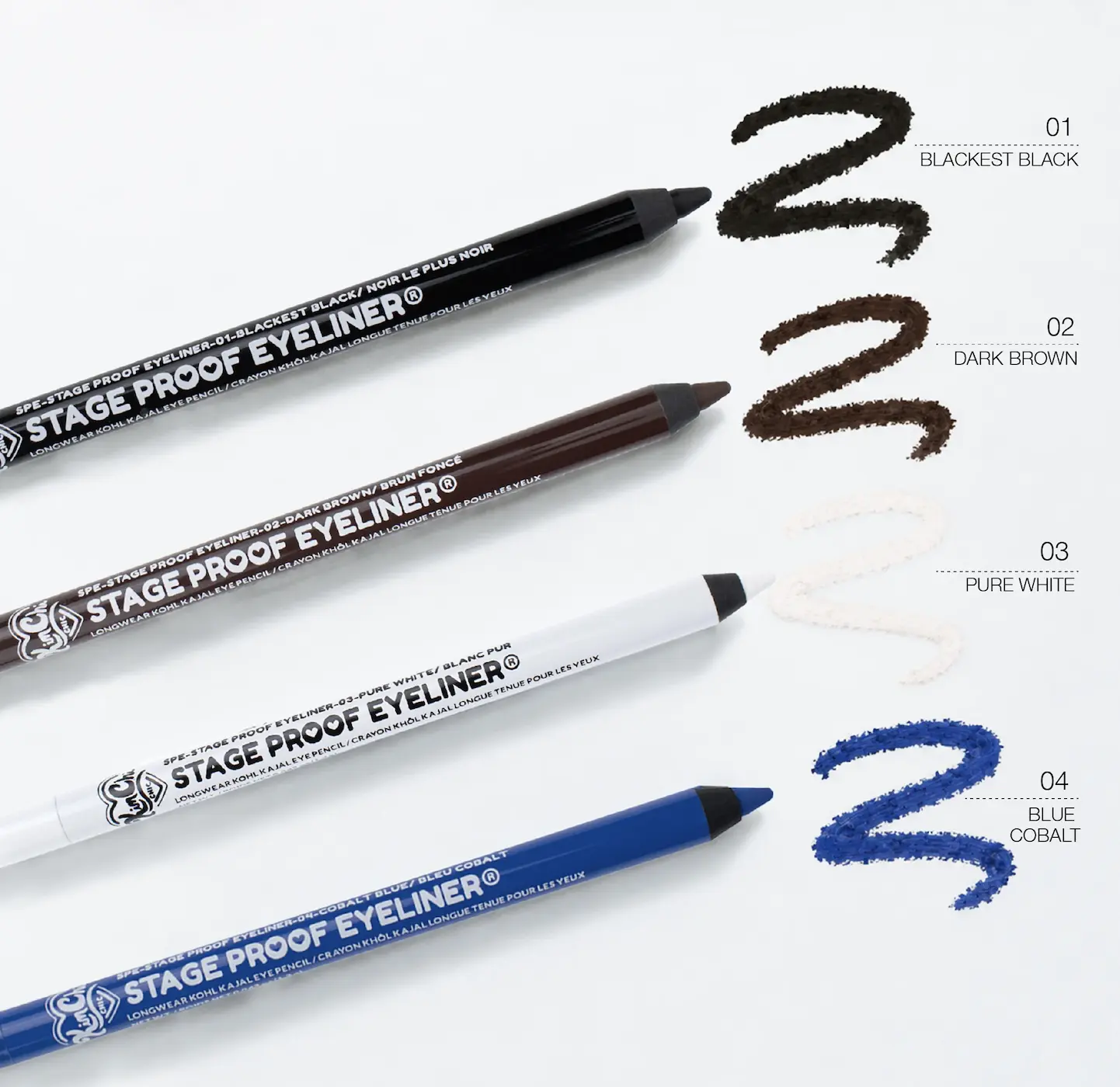 Stage Proof Eyeliner - Long-lasting, Waterproof, Smudge-proof Liner
