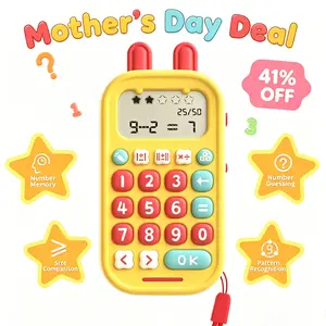 Alilo Math Games Toys for Kids Ages 3-12 Portable Digital Toy with 19 Games 5 Modes 50K Questions for Addition Subtraction Multiplication Division Fun Educational Gift