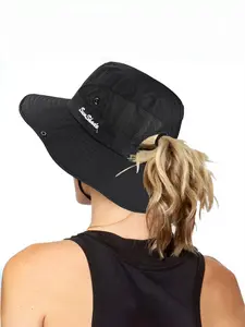 Waterproof Foldable Women's Fisherman Hat, UV Protection Bucket Hat, Travel Fisherman Hat, Ideal for Spring Summer Cycling Sports Activities, Casual Sports Cap