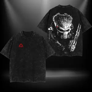 The Dark Style Predator v6 Menswear Gift for movie fans Top Apparel Classic Oversized Seamless Simple Straight Man Clothes Cotton designer shirts Oversized Heavyweight Cotton T-Shirts