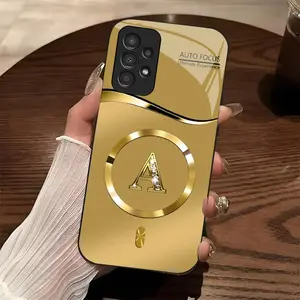 Suitable for [Galaxy A52 5g] high-end MagSafe phone case，Features a magnetic attachment function，Each of the 26 letters has its own unique characteristics, so you can choose one. YM99