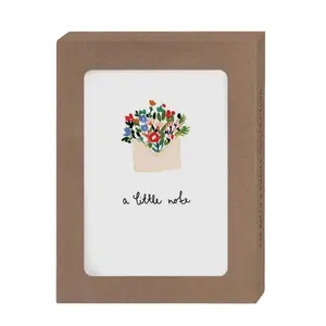 A Little Note - Boxed Set of 10 Blank Notes & Envelopes