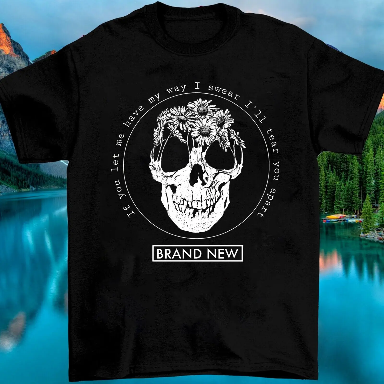 New Brand New Band Album Cotton Black S-5xl T-shirt 1d13302025