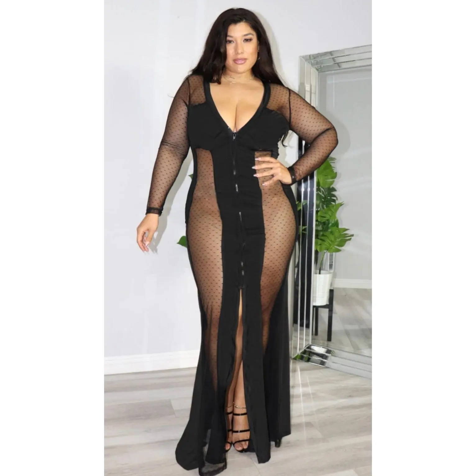 Guess Who Maxi Dress (Black)