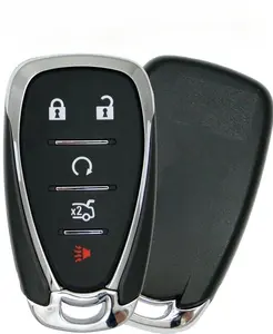 5-Button Smart Key Shell Compatible with Chevrolet 2016-2022 HYQ4AA HYQ4EA